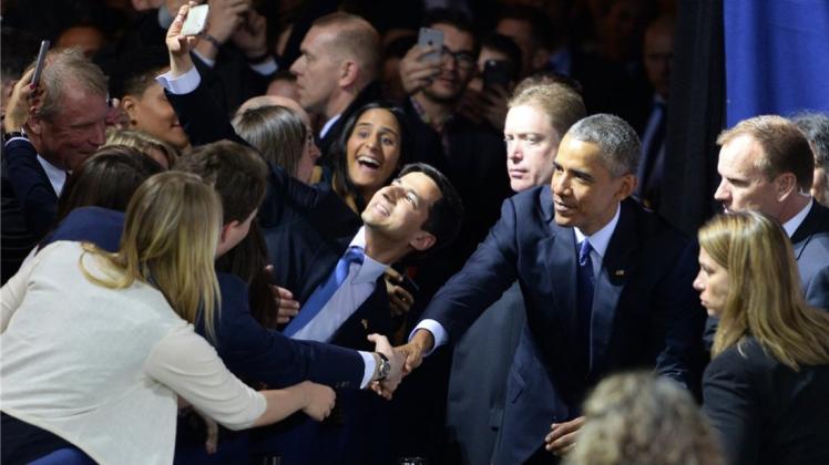 Der ObamaBesuch in Bildern NOZ
