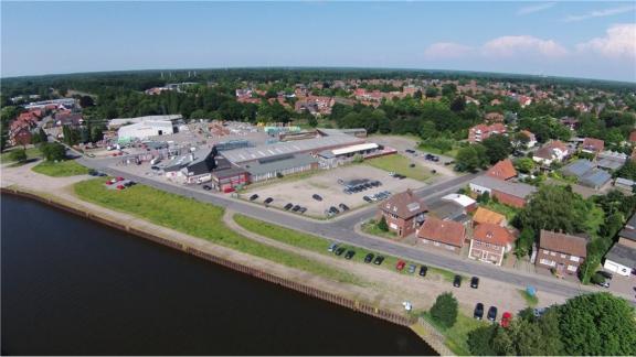Luftaufnahmen vom Bereich Schützenstraße in Meppen