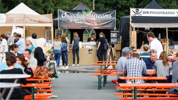 Viel los beim Street-Food-Festival in Osnabrück