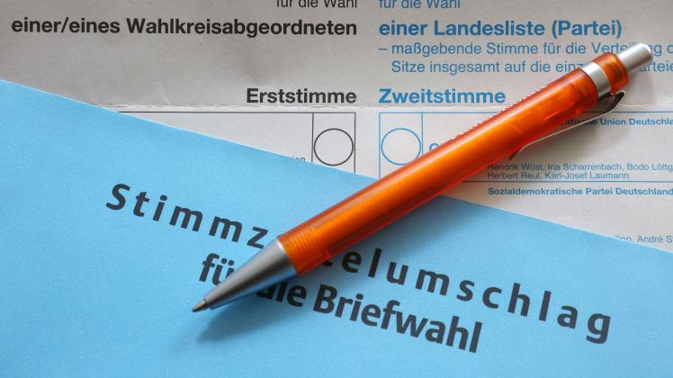 Landtagswahl NRW - deutlich mehr Briefwahlanträge