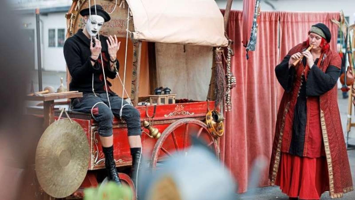 Mittelaltermarkt an der Halle Gartlage in Osnabrück SHZ