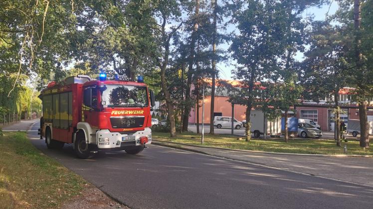 Ein Feuer ist im Keller des Christophorus-Werks in Lingen ausgebrochen.