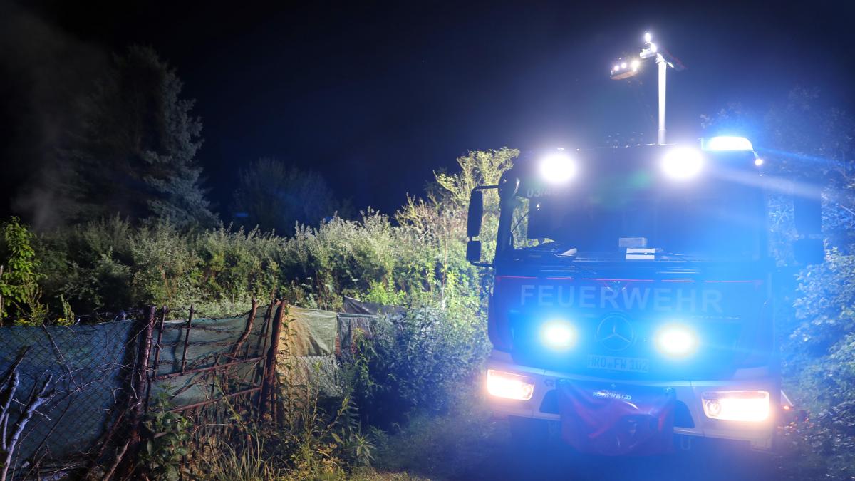 Mehrere Feuer in Rostock SVZ