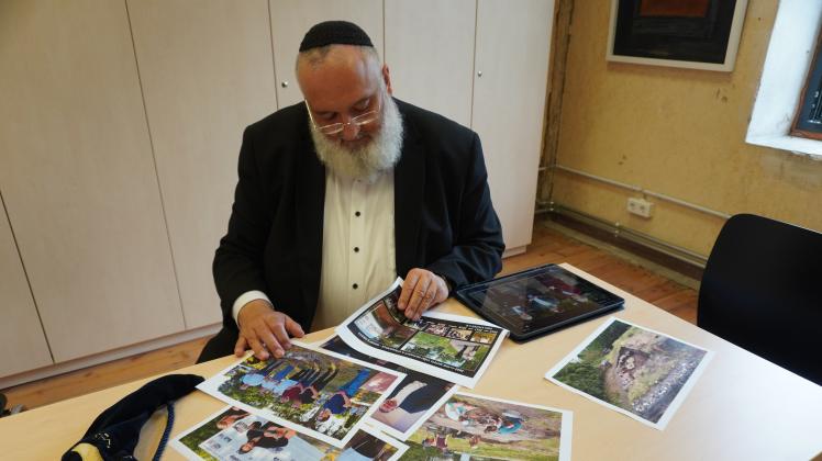 Jüdischer Kantor Baruch Chauskin will in Višķi in Lettland an die zerstörte Synagoge erinnern