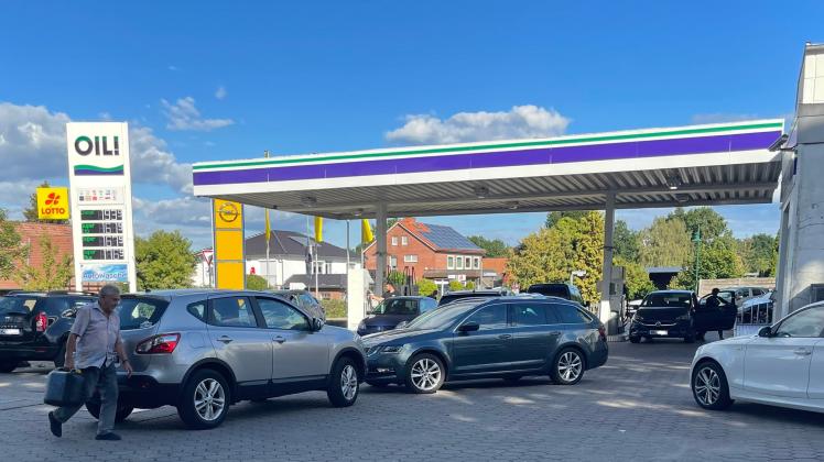 Oil Tankstelle in Wulfsen.