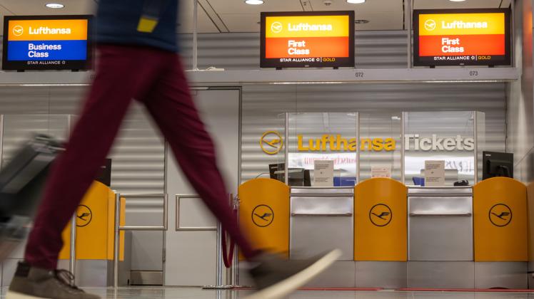 Pilotenstreik bei der Lufthansa - München