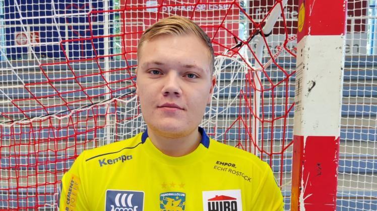 Sveinn Sveinsson ist der zweite Isländer beim HC Empor Rostock nach Hafthor Vignisson.