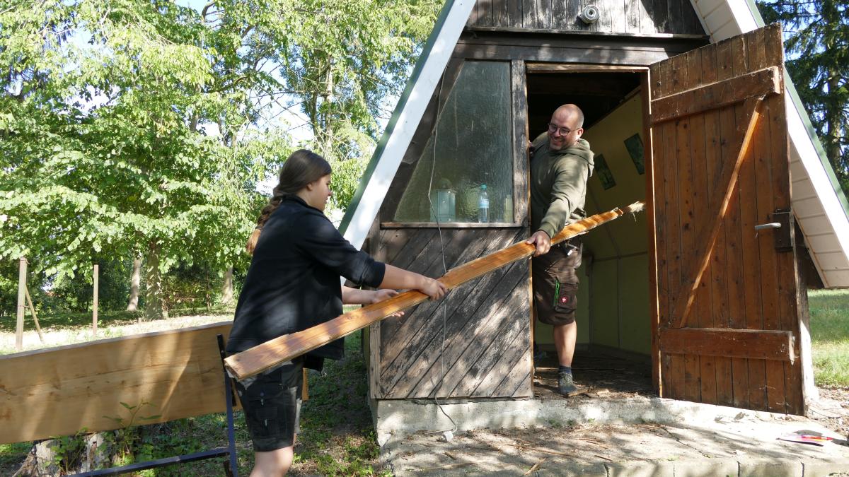 Aus Der Jagdhütte In Groß Molzahn Soll Eine Bücherzelle Werden Svz