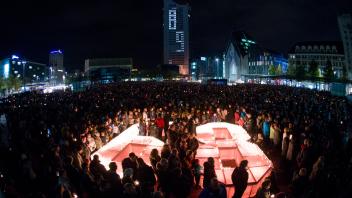 Lichtfest erinnert an friedliche Revolution