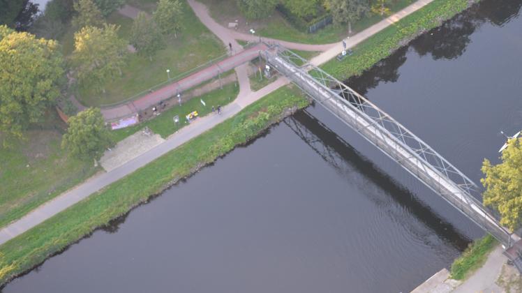 Im Bereich der Meckerbrücke sollen eine Aussichtsplattform und Sitzgelegenheiten entstehen.