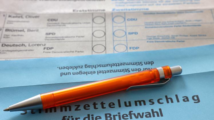 Landtagswahl Nordrhein-Westfalen - Briefwahl