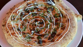 Waldpilz-Pizza 