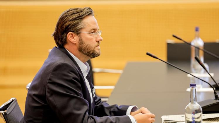 Schleswig-Holsteins Justizstaatssekretär Otto Carstens (CDU)