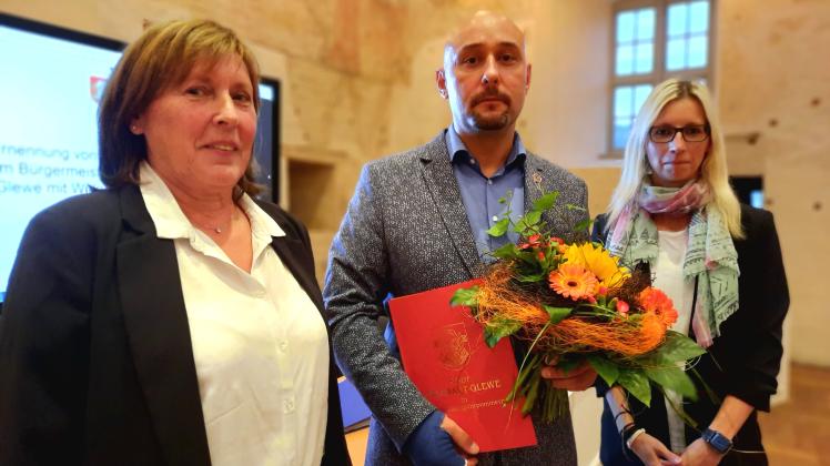 Steffen Klieme wurde zum Bürgermeister von NeustadtGlewe ernannt NNN