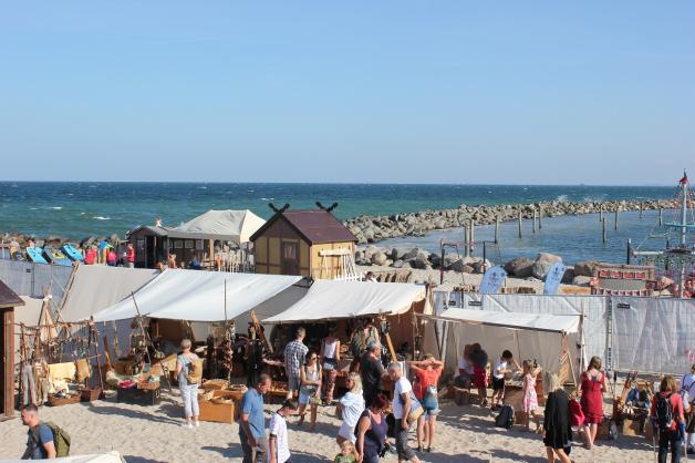 VikingMania findet direkt an der Ostsee statt.