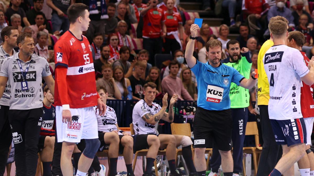 Blaue Karte im Handball ist unnötig und birgt Gefahren