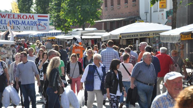 Bersenbrück feiert Stadtfest mit Hollandmarkt.