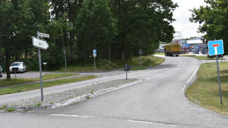 Noch endet der Grenzweg in Horst einer Sackgasse â€“ aber der Ausbau ist beschlossene Sache und soll den Ortskern verkehrstechnisch entlasten.