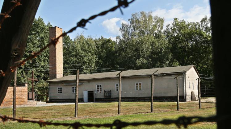 October 1, 2020, Sztutowo, Poland: A view of the former Nazi German Stutthof death camp: crematorium. The Stutthof Museu