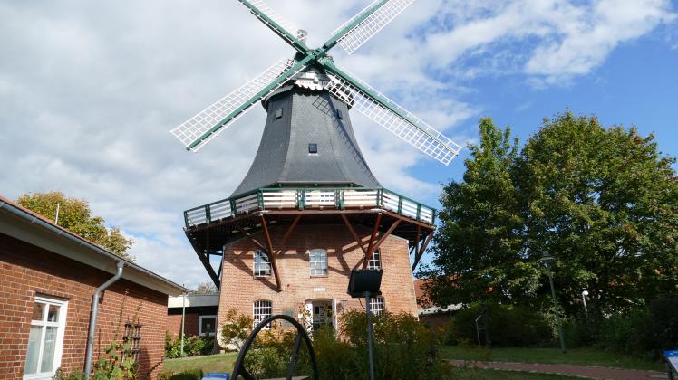 Die Windmühle Rosa in Gettorf wurde von Grund auf saniert. 