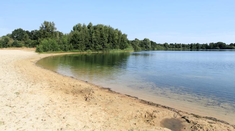 Der Spieksee ist einer von vier Badeseen, die es in der Gemeinde Rhede gibt.
