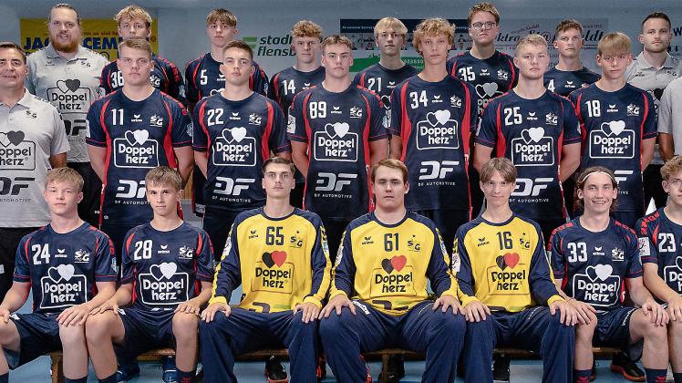 Das Team der SG Flensburg-Handewitt für die Spielzeit 2022/23.