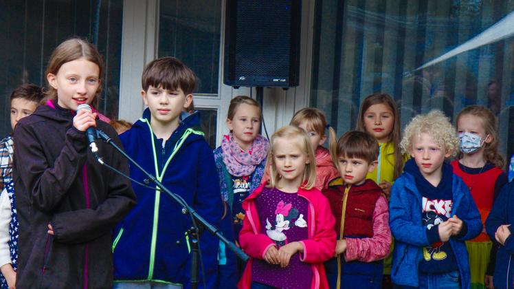 38 Kinder sind Mitglied im Chor „Paulix“. Geleitet wird dieser von der Kirchenmusikerin Henrike Gebauer. 