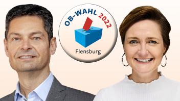 Fabian Geyer (parteilos) hat den ersten Wahlgang gegen Amtsinhaberin Simone Lange (SPD) deutlich gewonnen.