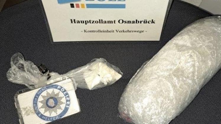 410 Gramm Crystal Meth und 20 Gramm Kokain im Wert von rund 33.000 Euro entdeckten Osnabrücker Zöllner auf dem Bahnhof von Bad Bentheim.