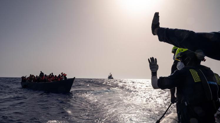 Migration auf dem Mittelmeer