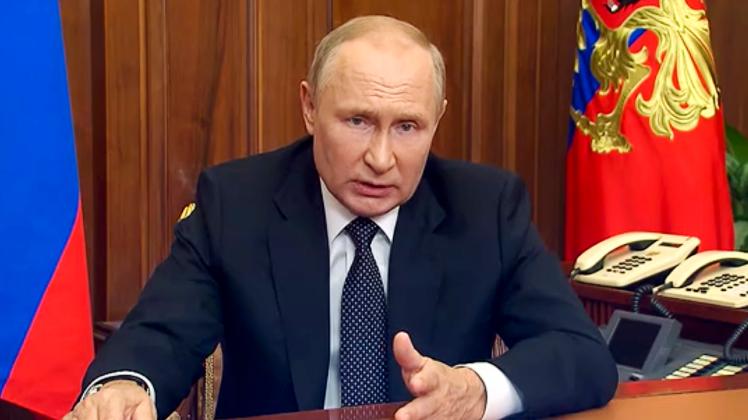 Ukraine-Krieg: Putin befiehlt Teilmobilmachung