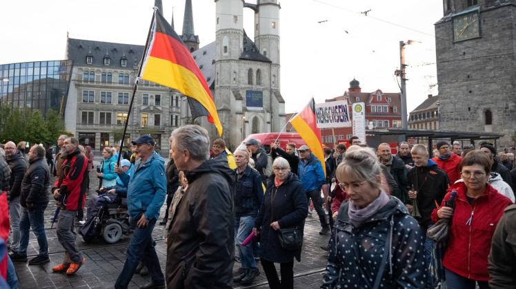 Demonstrationen in Sachsen-Anhalt