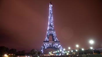 Lichter am Eiffelturm