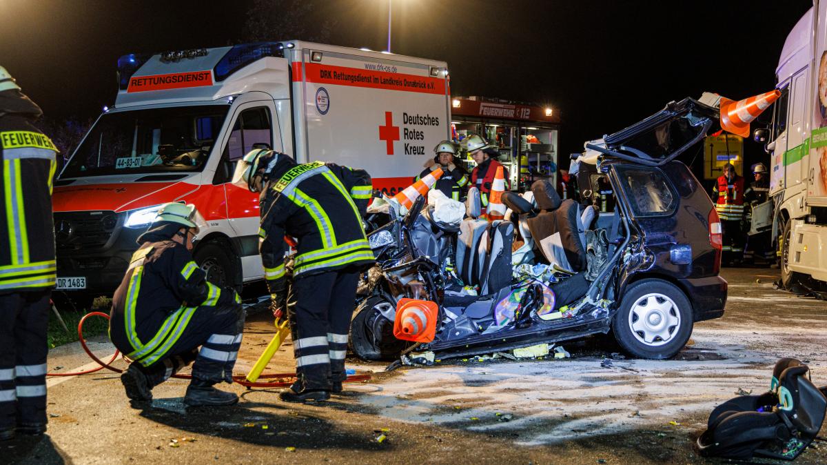 Vier Tote bei Unfall auf der B51 zwischen Leckermühle und Bohmte | NOZ