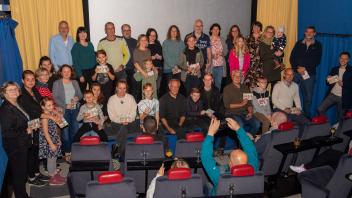 Das sind sie, die Gewinner des Preisrätsels anlässlich des 90. Geburtstages des Boizenburger Kinos. Sie können sich nun über Kinogutscheine und Jahreskarten freuen.
