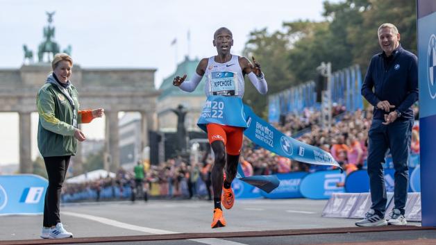 Eliud Kipchoge schaffte den Marathon in etwas mehr als zwei Stunden.