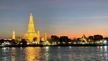 Der Wat Arun in Bangkok