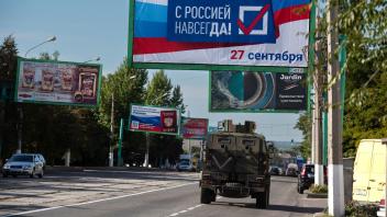 Scheinreferendum in Luhansk