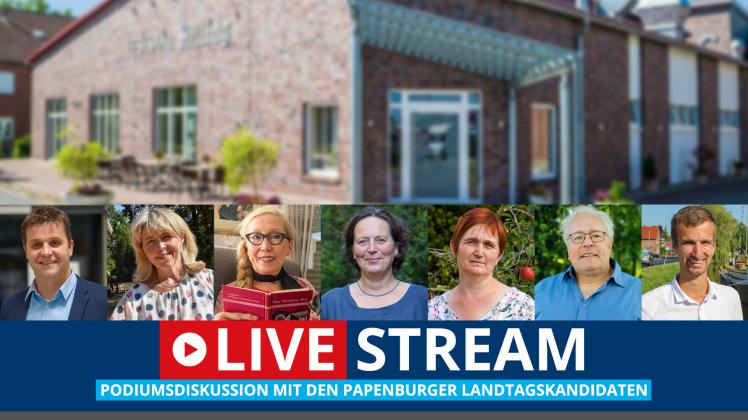 Für das Direktmandat aus dem Wahlkreis 82 Papenburg bewerben sich (von links) Hartmut Moorkamp, Karin Pauls, Julia Sánchez-Haas, Petra Behnes, Bettina Langerhuizen-Kubiak, Inge Kerzel und Philipp Walker.