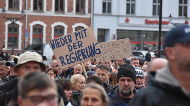 Am Montag sorgt erneut eine Demonstration für Einschränkungen in Wismar.
