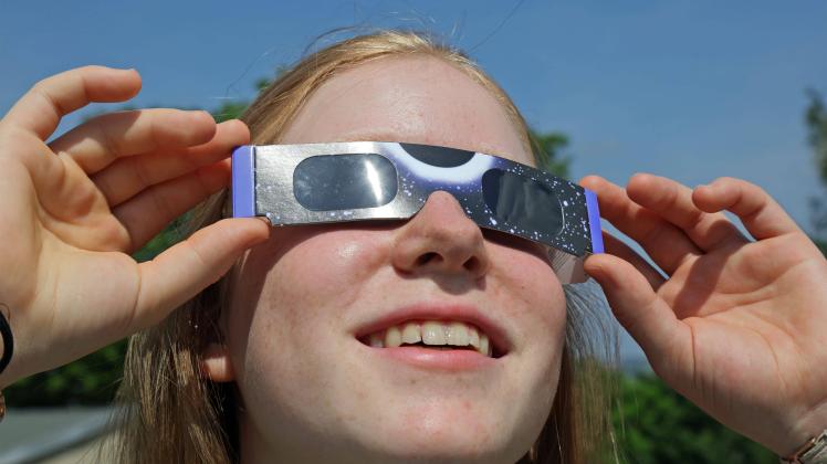 Sonnensicht-Brille für Sonnenfinsternis und Sonnenbeobachtung