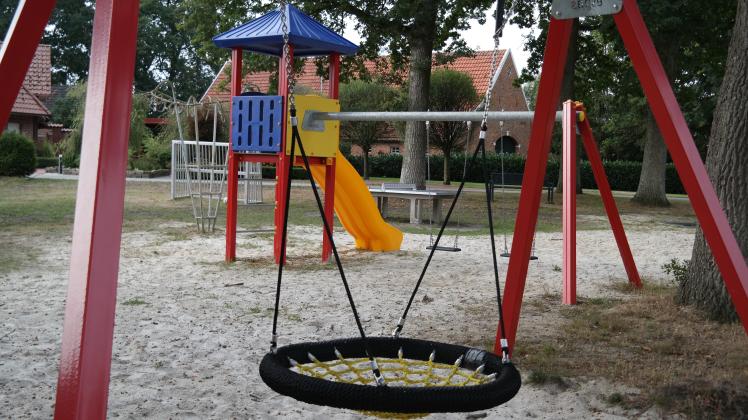 Viel Platz zum Spielen gibt es für Kinder auf dem neuen Spielplatz im Fresenburger Ortsteil Melstrup.