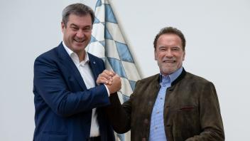 Markus Söder und Arnold Schwarzenegger