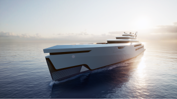 Studie der neuen Yacht „Two10“ von Meyer Yachts