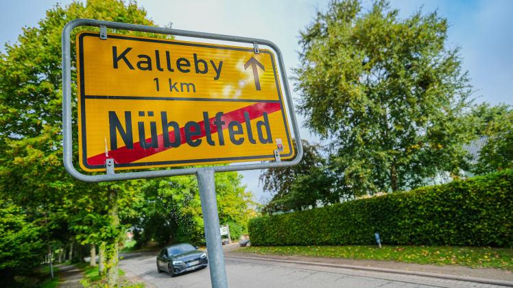 Vor allem die Ortsteile Nübelfeld und Kalleby sollen von dem Schaden an der Glasfaser-Leitung betroffen sein.