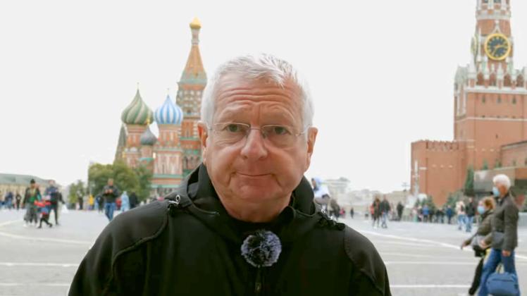 NDR-Redakteur Patrik Baab in Moskau 
