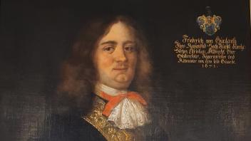 Friedrich von Günderoth, Namensgeber des Günderoth‘schen Hofs, porträtiert von Jürgen Ovens.