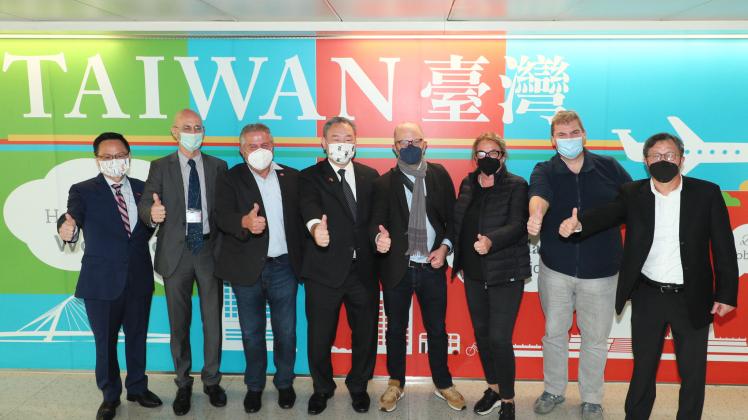 Bundestagsabgeordnete zu Besuch in Taiwan