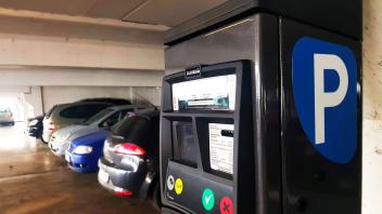 Parkautomat Parkhaus Bad Oldesloe