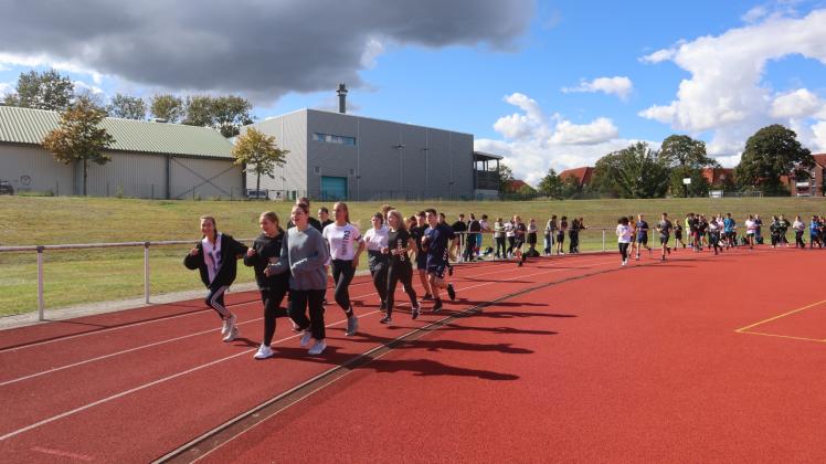 Sponsorenlauf des FriedrichFranzGymnasiums Parchim SVZ